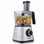 Tristar robot culinaire 600 w 1 5 l argenté