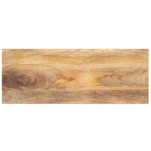 vidaXL Dessus de table 70x30x2 5 cm rectangulaire bois massif manguier
