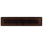 vidaXL Coureur de Tapis MARSA Noir 80 x 400 cm Polyester et PVC