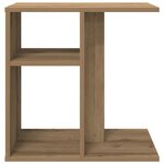 vidaXL Table d'appoint chêne artisanal 50x30x50 cm bois d'ingénierie
