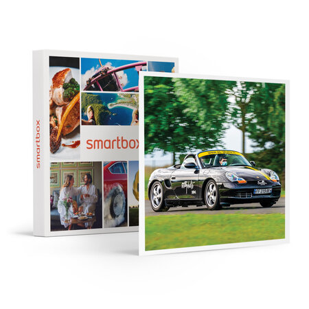 Pilotage pour enfant : 2 tours en porsche boxster - smartbox - coffret cadeau sport & aventure