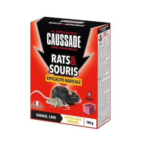 CAUSSADE CARSBL180 Souris - Pat ‘appât Foudroyant - 100 g Cau