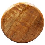 vidaXL Tabourets de bar lot de 2 bois de manguier massif