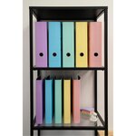 Classeur à levier en carton corail prem touch aquarel exacompta a4 - dos 8 cm