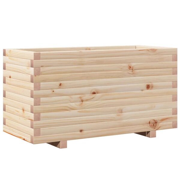 vidaXL Jardinière 90x40x49 5 cm bois de pin massif