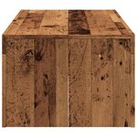 vidaXL Table basse vieux bois 102x50x35 cm bois d'ingénierie