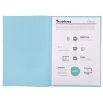 Paquet 250 sous-Chemises 22 x 31 cm Super 60 Assorties 5 couleurs x 5 EXACOMPTA
