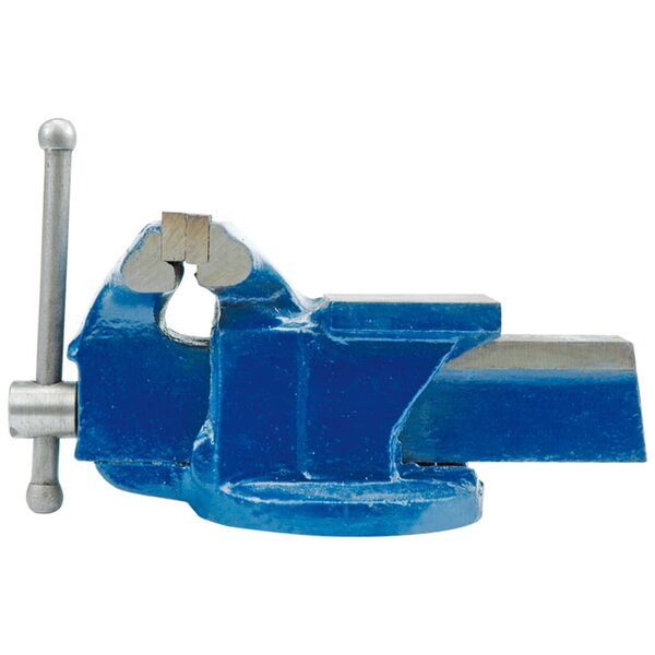 Vorel étau à base fixe 100 mm bleu