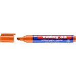 Marqueur Papier Encre Brillante 33 Orange Pointe Biseau 1-5 mm EDDING