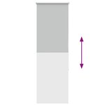 vidaXL Store enrouleur occultant largeur du tissu 40 7 cm polyester