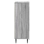 vidaXL Buffet Sonoma gris 66 x 34 5 x 97 cm Bois d'ingénierie
