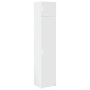 vidaXL Armoire de rangement mince blanc 45x42 5x225 cm