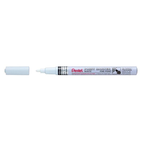 Marqueur peinture paint marker msp10 pointe fine blanc pentel