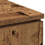 vidaXL Meuble TV Bois ancien 100x38x49 cm Bois d'ingénierie