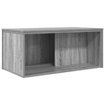 vidaXL Ensemble de tables basses 2 Pièces Gris Sonoma Bois d'ingénierie
