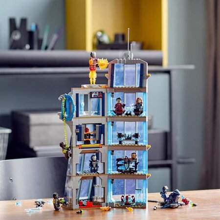 Lego marvel super heroes™ 76166 la tour de combat des avengers