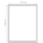 vidaXL Serre renforcée en aluminium avec cadre de base 4 6 m²