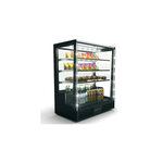Vitrine réfrigérée droite série pak accès porte avant/arrière - 1015x1240 mm - sayl -  -