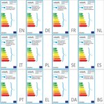 Vidaxl plafonnier avec 6 projecteurs e14 noir et cuivre