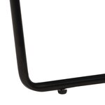 vidaXL Chaise marron cuir véritable