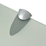 vidaXL Étagères murales 2 Pièces Verre 80 x 10 cm 8 mm