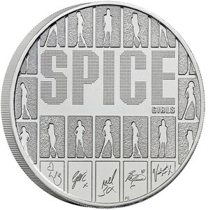 Monnaie SPICE GIRLS Legends Of Music Metal 5 Pounds United Kingdom 2026