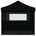 vidaXL Tente de fête 292 x 440 x 315 cm Noir Tissu Oxford