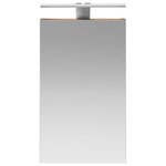 vidaXL Armoire Miroir de Salle de Bain Bois ancien 30 x 10 5 x 50 cm