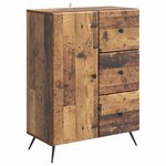 vidaXL Buffet Bois ancien 66 x 34 5 x 90 cm Bois d'ingénierie