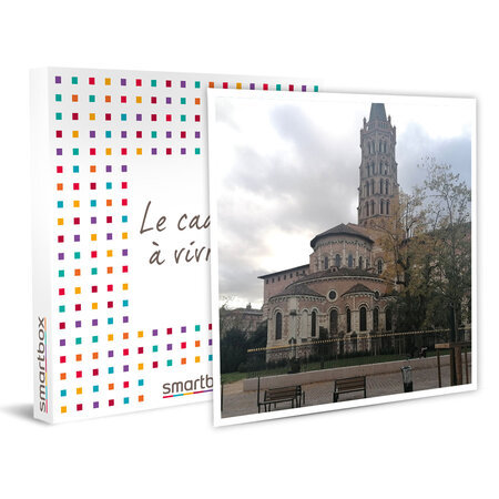 SMARTBOX - Coffret Cadeau - Visite guidée de 2 quartiers de Toulouse avec conférences en ligne -