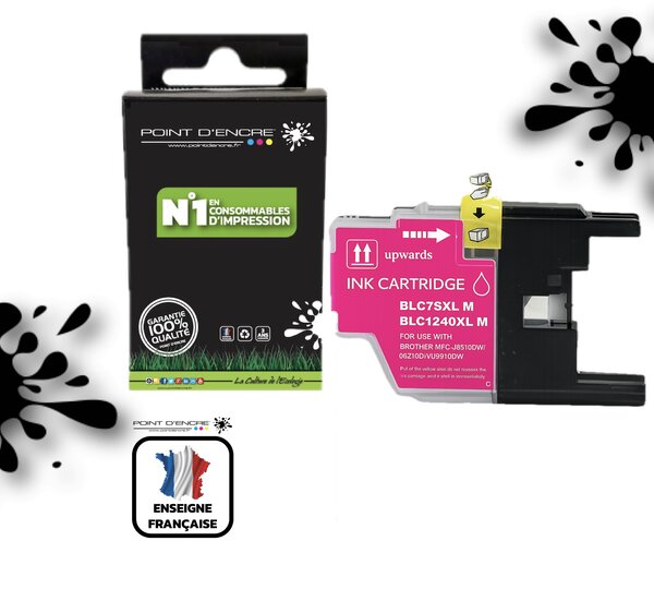 LC1240XL/LC1220XL/LC1280XL - MAGENTA - Grande capacité