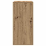 vidaXL Buffet chêne artisanal 79 x 38 x 80 cm Bois d'ingénierie