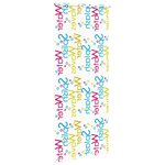 vidaXL Store enrouleur de douche 100x240 cm largeur du tissu 96 cm