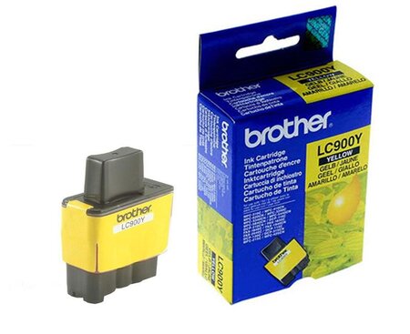 Cartouche d'encre brother lc900y (jaune)