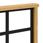vidaXL Ensemble de canapés d'extérieur 4 Pièces Blanc et anthracite
