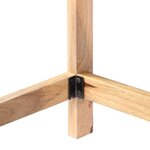 vidaXL Bureau 180x120x76 cm Bois de manguier massif