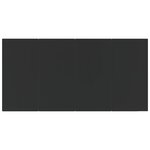 vidaXL Ensemble à manger de jardin 9 Pièces Résine tressée