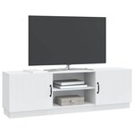 vidaXL Meuble TV Blanc 150 x 31 x 47 cm Bois d'ingénierie