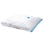 Pack and Move - Lot 6 Housses Rangement Sous Vide - Taille XL 70 x 100 cm - Sac de Compression - Couettes Oreillers - Gros Format - Fermeture Zip