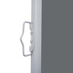 vidaXL Auvent latéral rétractable Anthracite 120 x 600 cm