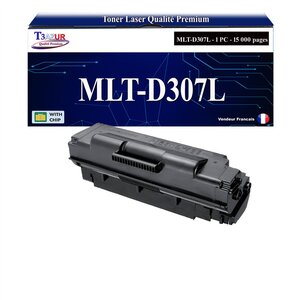 T3AZUR - Toner compatible avec Samsung MLT-D307L MLTD307L pour Samsung ML4510 ML4510ND ML4512ND ML5010 ML5010ND ML5012ND ML5015 ML5015ND ML5017ND