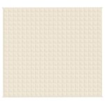 vidaXL Couverture lestée Crème clair 200x220 cm 9 kg Tissu