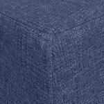 vidaXL Canapé-lit pliable 90 x 63 x 45 cm Bleu