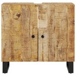 vidaXL Meuble d'évier 62x33x58 cm bois de manguier et d'ingénierie