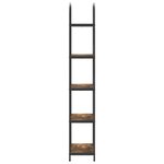 vidaXL Étagère Chêne fumé 60 x 30 x 183 cm Bois d'ingénierie
