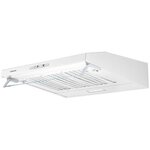 OCEANIC OCEAHC180W8 - Hotte casquette - 205 m3 air / h - 3 vitesses - L50 x P 60 cm x - Blanc