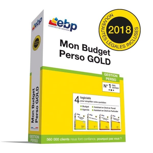 EBP EBP Compta & Facturation Libérale 2018 - Logiciel de comptabilité pour professions libérales (Français, WINDOWS)