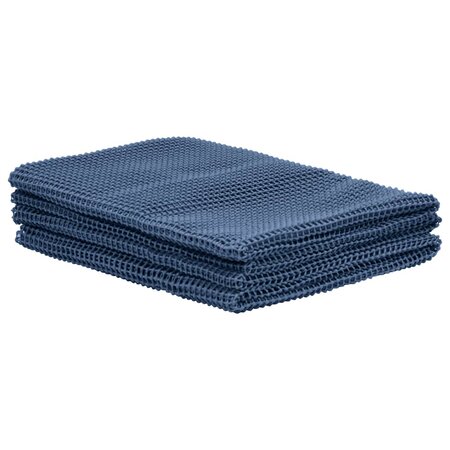 vidaXL Tapis de tente 250x550 cm Bleu