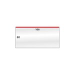 Gaines de protection 166 x 80 mm pour US-Dollar.