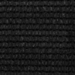 vidaXL Écran de balcon Noir 75x300 cm PEHD